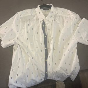 Nautica anchors button up shirt size XL (new)